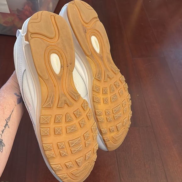 Nike Air Max gum bottom white size 12 - Picture 4 of 7